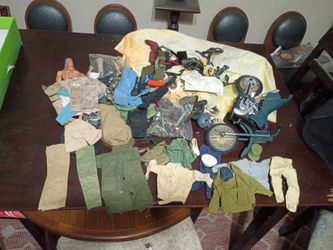 GI Joe Action Figure Lot with Accessories