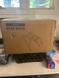 Urtopia E bike carbon fold one rear cargo rack