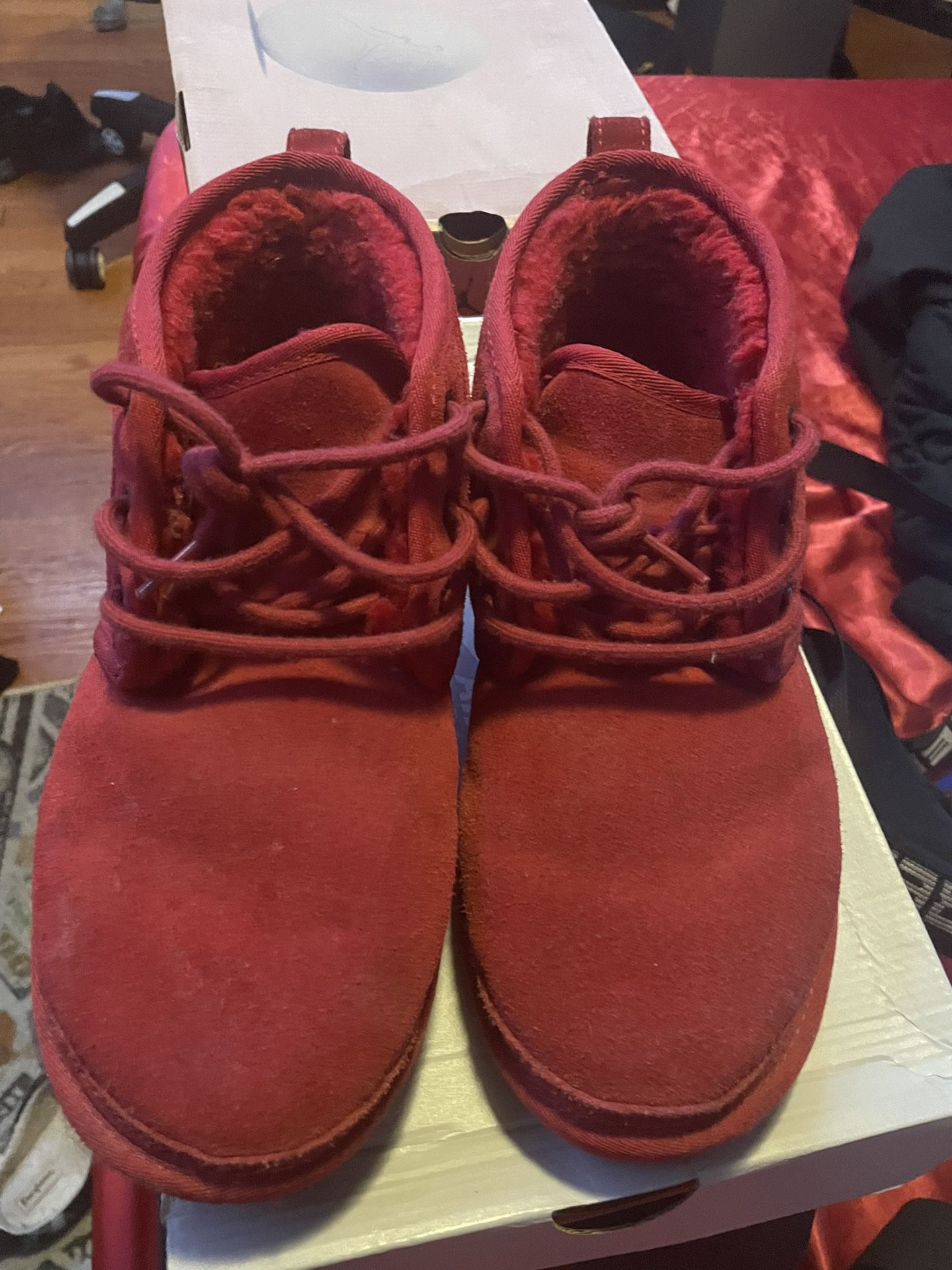 Red Neumel Ugg Boots 