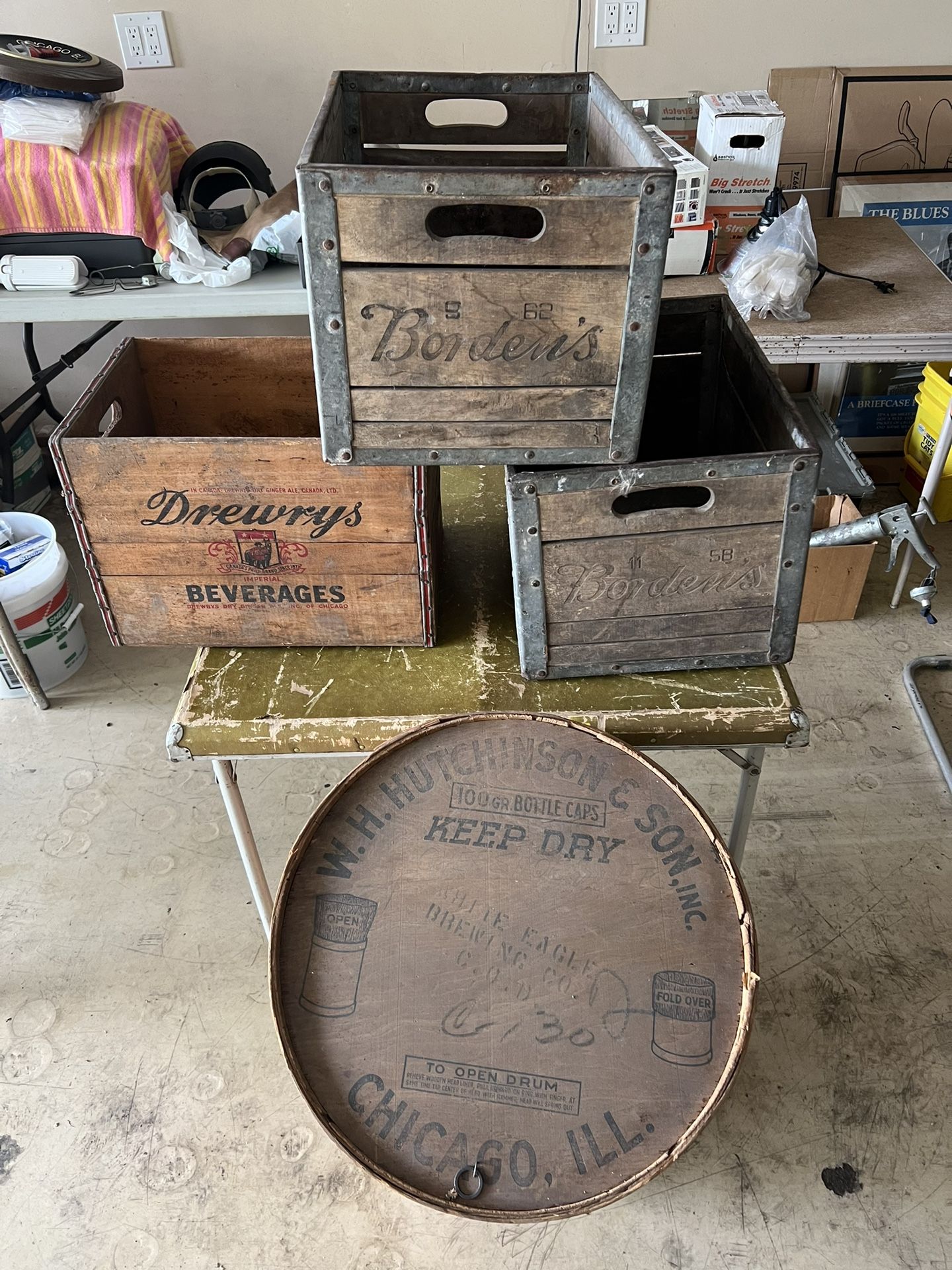 Vintage Wooden Crates