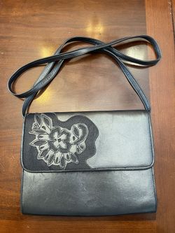 Vintage Blue Bally Purse