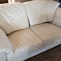 Leather Factory Love Seat