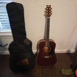 Acoustic Guitar Washburn D10M - Mahogony