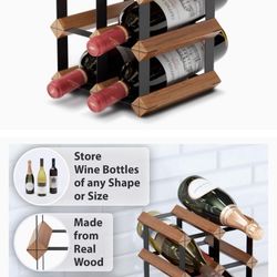 Wooden Wine Rack 🍷 