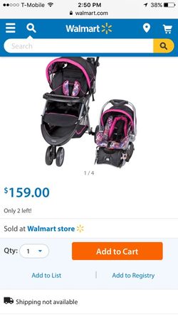 Travel system stroller