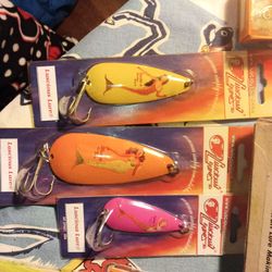 Title: Luscious Lure Mermaid Spoons — Set of 3, New in Package-Estate Sale