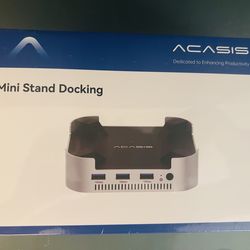 ACASIS 40Gbps Mac mini M4 Dock & Stand with Dual-Bay NVMe SSD Enclosure, Aluminum DP Hub for Mac mini M4 and M4 Pro 2024 - SALE - BNIB - Paid $150- SA