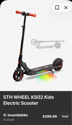 5TH WHEEL KS02 Kids Electric Scooter – NEW IN BOX 🛴✨
