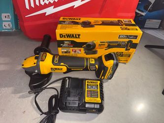 DeWalt 20V FlexVolt Brushless Angle Grinder with Charger