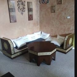 Moroccoan Living room handmade furniture 