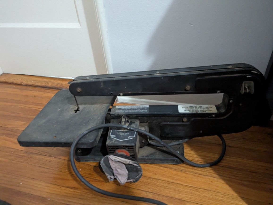 Craftsman Motorized Scroll Saw – $25 OBO