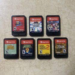 Nintendo Switch Games Mario Kart , Zelda , Mario Party and More