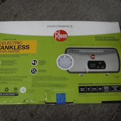 Rheem Performance Tankless Water Heater 
