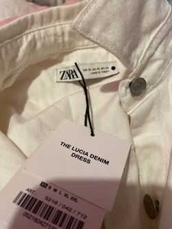 Zara White Denim Dress for Sale in New York, NY - OfferUp