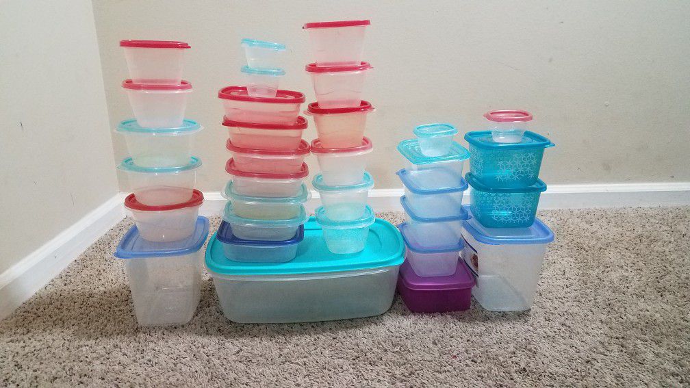 Rubbermaid Take Alongs Rectangular Food Storage Containers 60pcs.