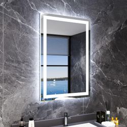 Led Lighted Bathroom Mirror 24X36