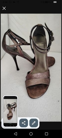 High heeled sandals