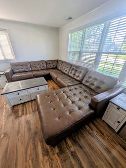 Ashley Furniture 4 piece Sectional / Faux Leather