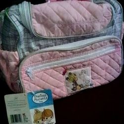VINTAGE PRECIOUS MOMENTS DIAPER BAG (WITH TAGS)