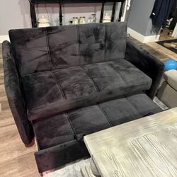 Reclining Love Seat With Pull Out Bed