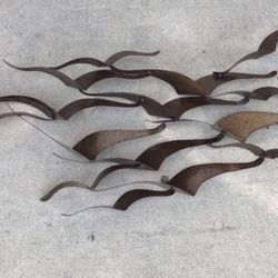 MCM Style Bird In Flight Aaron Jackson Wall Decor