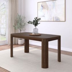 Walnut wood table