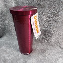 Dunkin 24 Oz. Cup No Straw Pink Must Pick Up
