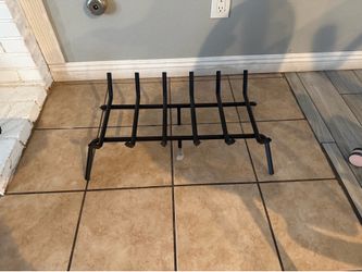 Fireplace Grate,Fireplace Log Holder,27 inch Heavy Duty Solid