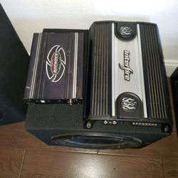 Kicker Subwoofer And Amps