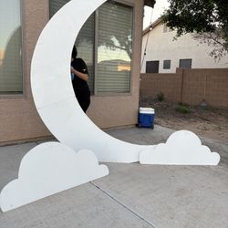 MOON AND CLOUD PROPS