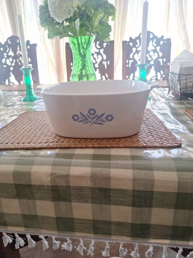 Blue Cornflower Corning Ware