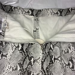 Falda animal print