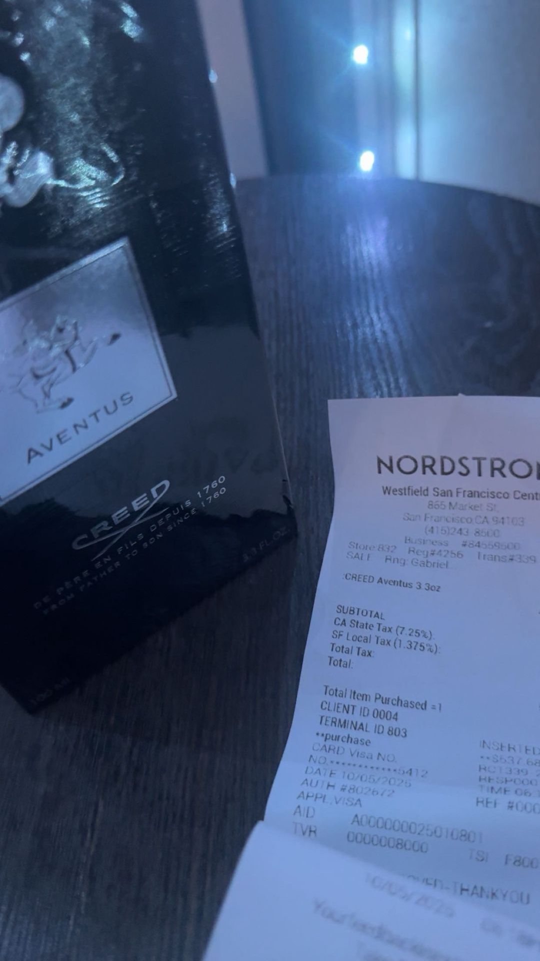 CREED Aventus Cologne 