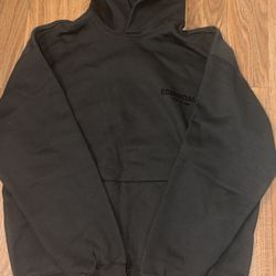 Essentials Hoodie Size Medium Brand New Black With Bag and tags