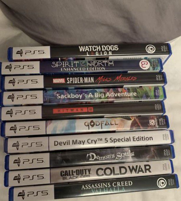 Lot Of PS5 Games
