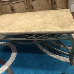 Travertine Stone Large Coffee Table 