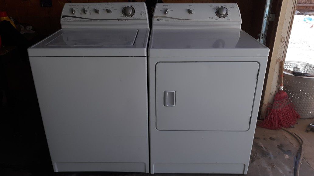 MAYTAG ENSIGNIA WASHER AND GAS DRYER SET!!