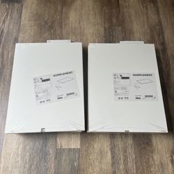 Ikea Komplement Shelves New