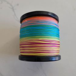 New Multi color fishing braid 80lb full 1000 yard roll