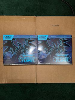 (2) Phantasmal Flames Elite Trainer Box