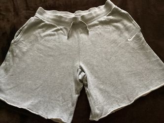 Nike Gray Fleece Sweat Shorts