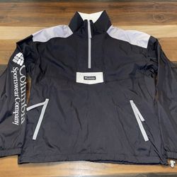 Columbia Half-Zip Windbreaker Jacket Pullover