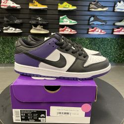 nike sb court purple size 8.5