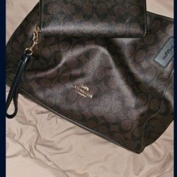 Coach Purse With Wallet 
