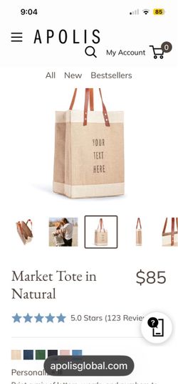 Farmer’s Market tote