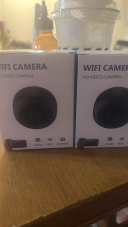 2 Mini security cameras