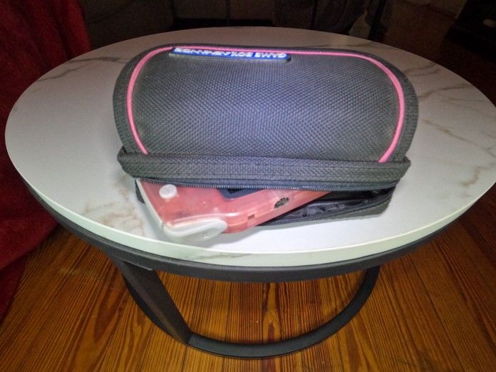 Nintendo Game Boy Advance Carrying Case Travel Bag Pink