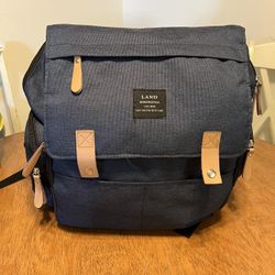 Blue Diaper Bag