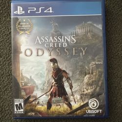 Assassin's Creed Odyssey (PS4, 2018) Complete w/ Case & Disc - Very Good!
