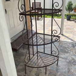 Wrought Iron Plant Stand